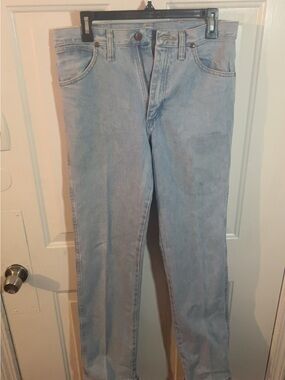 Wrangler Light Blue Cowboy Cut Slim Men's Jeans